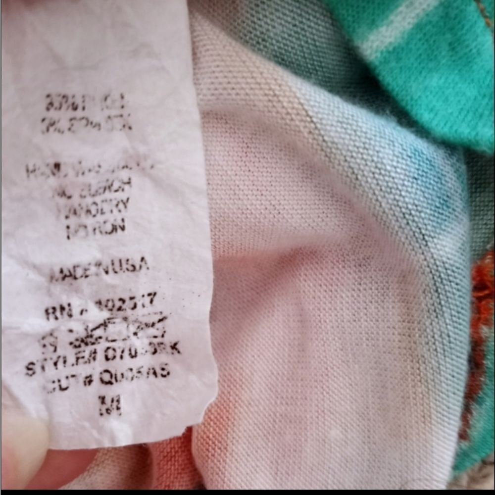 SOPRANO TURQUOISE & ORANGE DRESS SZ.M EUC - Picture 8 of 8